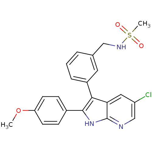 Chemical structure of BindingDB Monomer ID 50443497