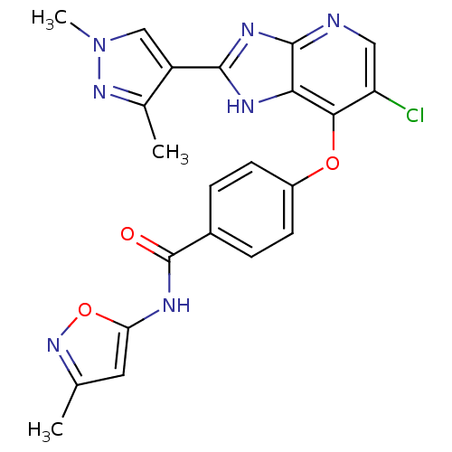 Chemical structure of BindingDB Monomer ID 50443501