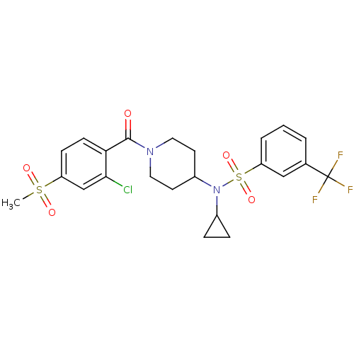 Chemical structure of BindingDB Monomer ID 50443610