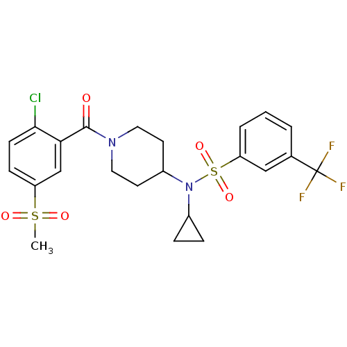 Chemical structure of BindingDB Monomer ID 50443612