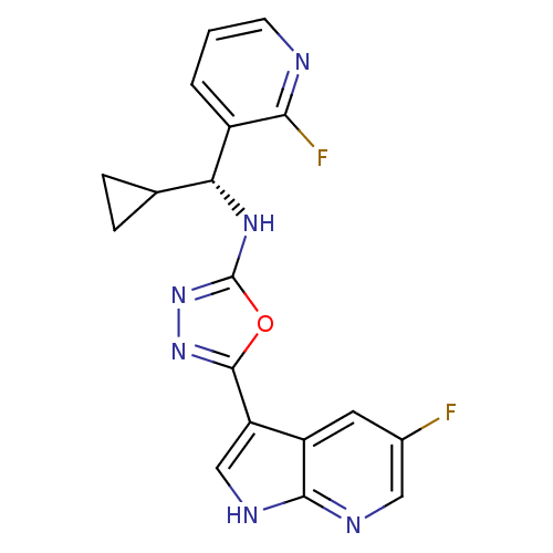 Chemical structure of BindingDB Monomer ID 50443644