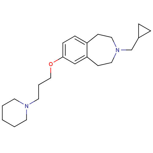 Chemical structure of BindingDB Monomer ID 50443786