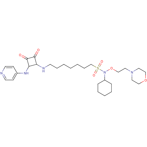 Chemical structure of BindingDB Monomer ID 50443796