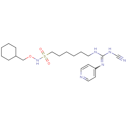Chemical structure of BindingDB Monomer ID 50443801