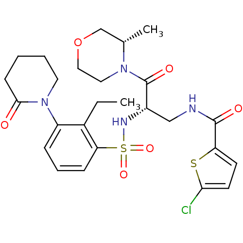 Chemical structure of BindingDB Monomer ID 50443847