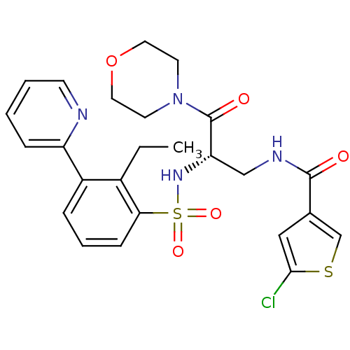 Chemical structure of BindingDB Monomer ID 50443849