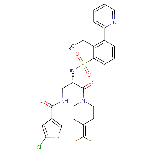 Chemical structure of BindingDB Monomer ID 50443851