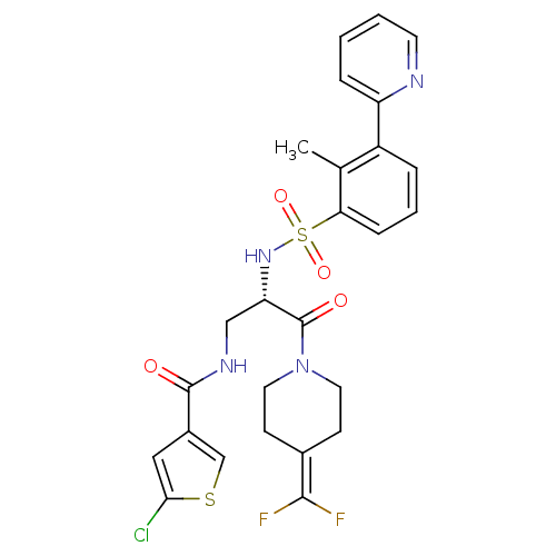 Chemical structure of BindingDB Monomer ID 50443852