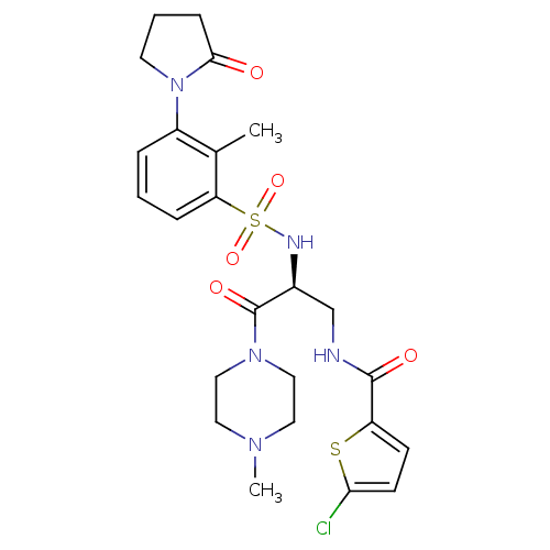 Chemical structure of BindingDB Monomer ID 50443853