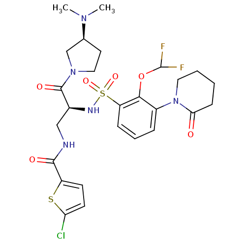 Chemical structure of BindingDB Monomer ID 50443857