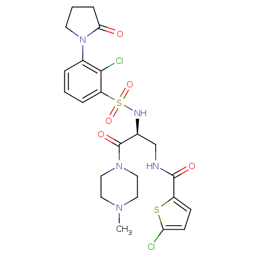 Chemical structure of BindingDB Monomer ID 50443861