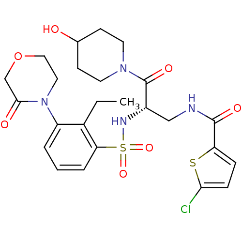 Chemical structure of BindingDB Monomer ID 50443864