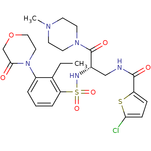 Chemical structure of BindingDB Monomer ID 50443867