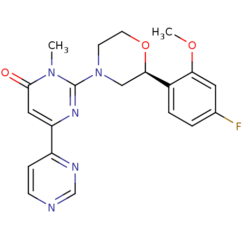 Chemical structure of BindingDB Monomer ID 50443875