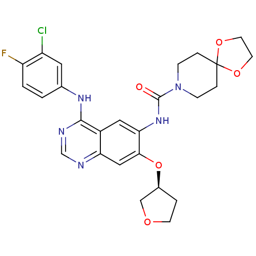 Chemical structure of BindingDB Monomer ID 50443982