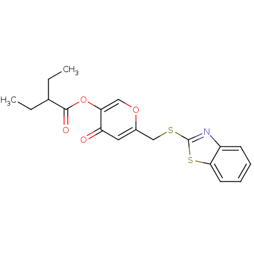 Chemical structure of BindingDB Monomer ID 50444306