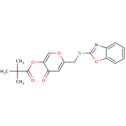 Chemical structure of BindingDB Monomer ID 50444307