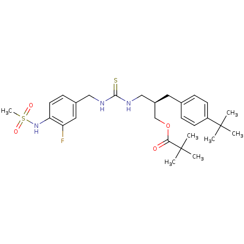 Chemical structure of BindingDB Monomer ID 50444874
