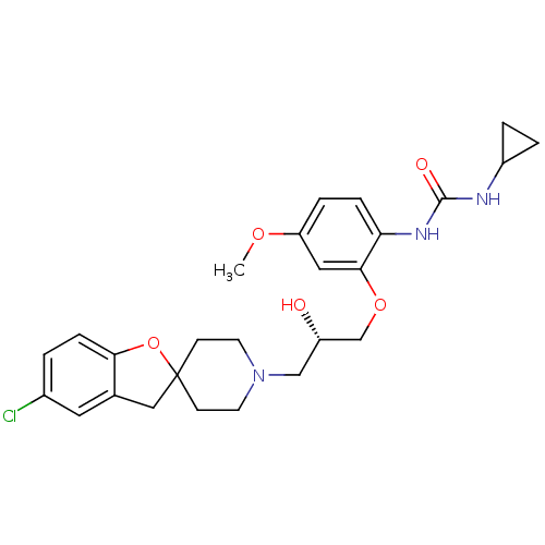 Chemical structure of BindingDB Monomer ID 50445005