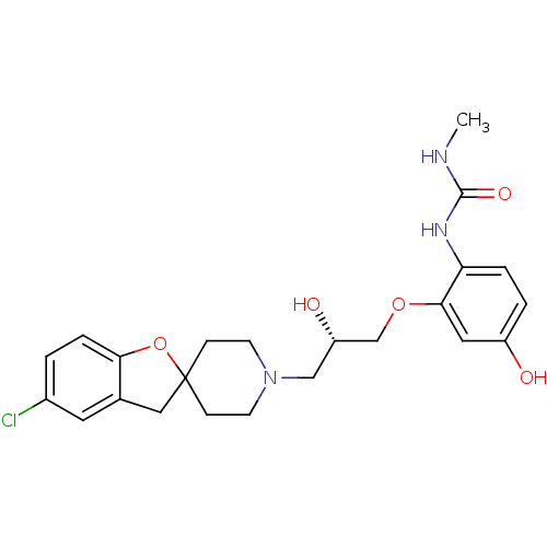 Chemical structure of BindingDB Monomer ID 50445007