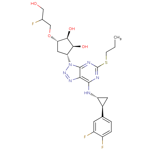 Chemical structure of BindingDB Monomer ID 50445013
