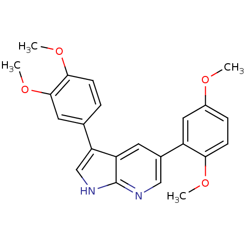Chemical structure of BindingDB Monomer ID 50445236