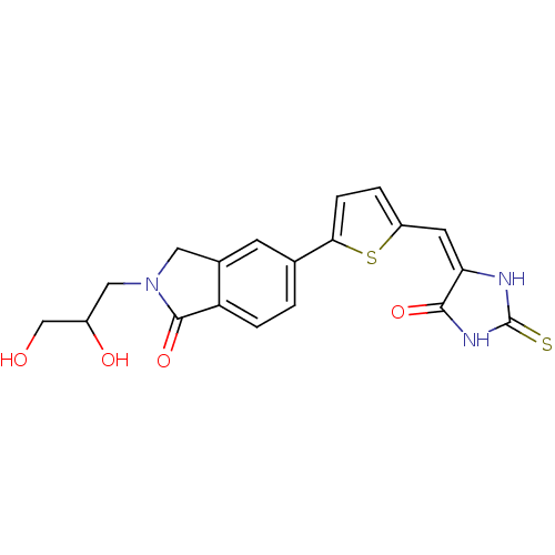 Chemical structure of BindingDB Monomer ID 50445278