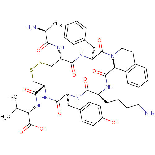 Chemical structure of BindingDB Monomer ID 50445370