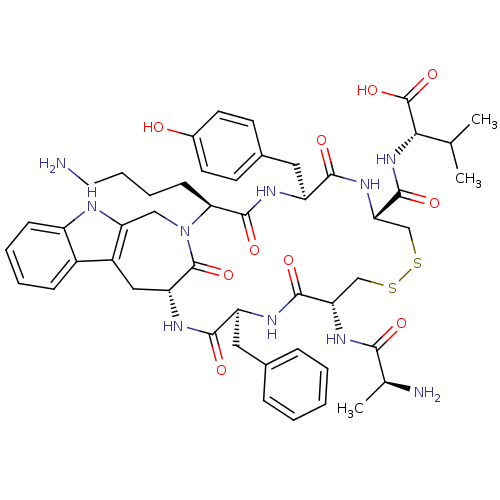 Chemical structure of BindingDB Monomer ID 50445373
