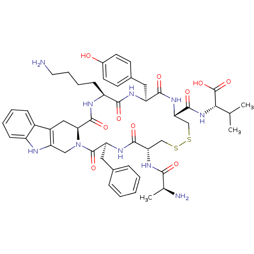 Chemical structure of BindingDB Monomer ID 50445376