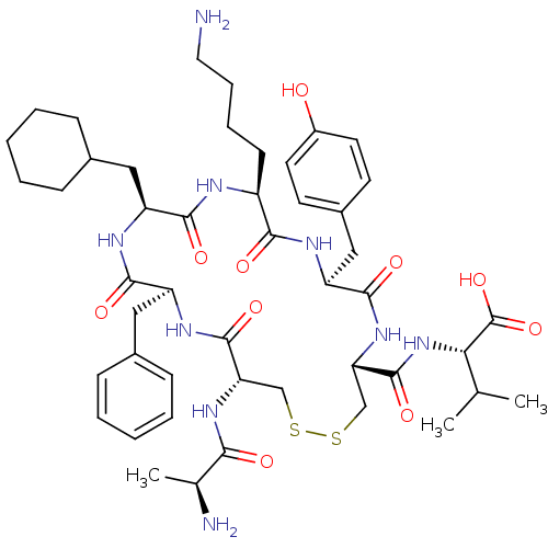 Chemical structure of BindingDB Monomer ID 50445379