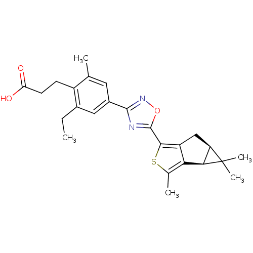 Chemical structure of BindingDB Monomer ID 50445387