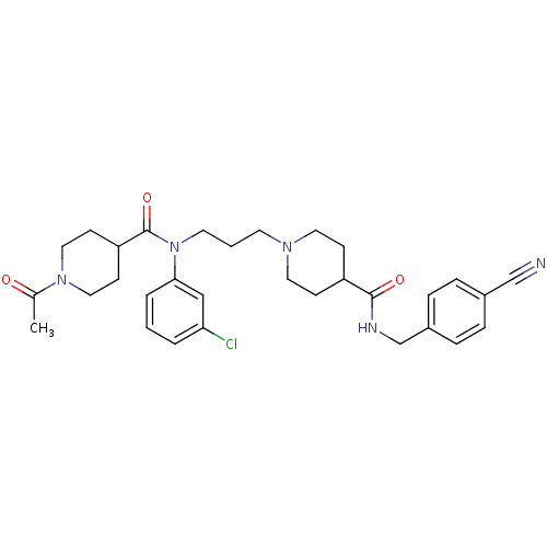 Chemical structure of BindingDB Monomer ID 50445437