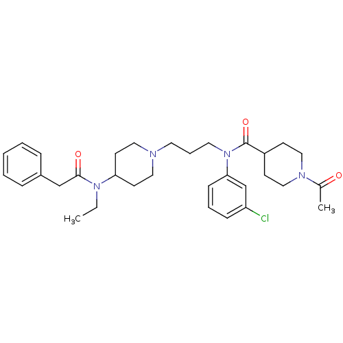Chemical structure of BindingDB Monomer ID 50445447