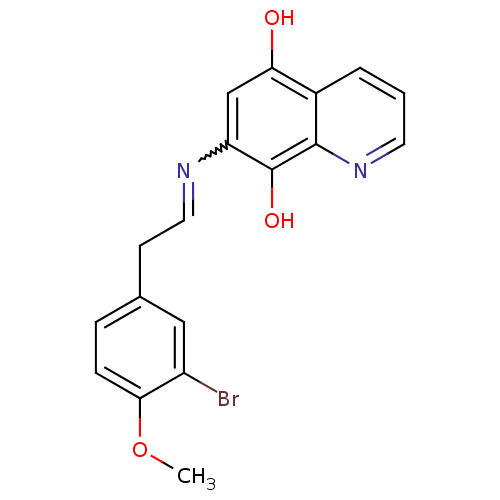 Chemical structure of BindingDB Monomer ID 50445467