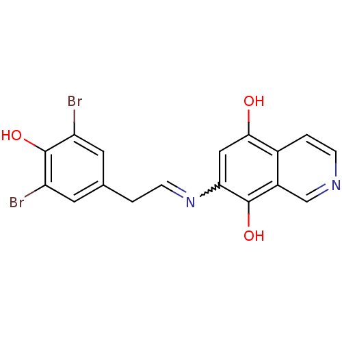 Chemical structure of BindingDB Monomer ID 50445470