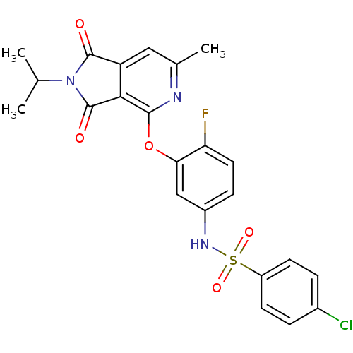 Chemical structure of BindingDB Monomer ID 50445481