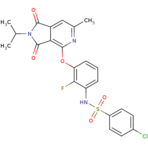 Chemical structure of BindingDB Monomer ID 50445482