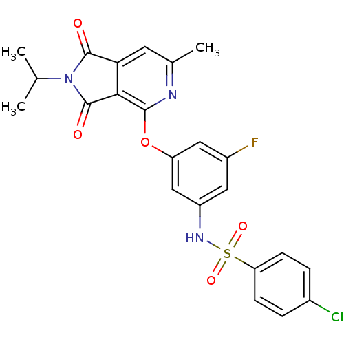 Chemical structure of BindingDB Monomer ID 50445483