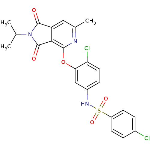 Chemical structure of BindingDB Monomer ID 50445484