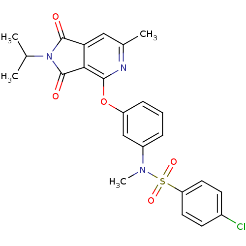 Chemical structure of BindingDB Monomer ID 50445486