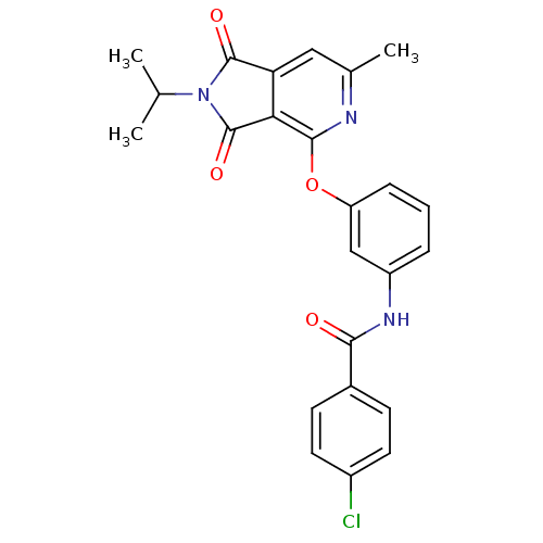 Chemical structure of BindingDB Monomer ID 50445487