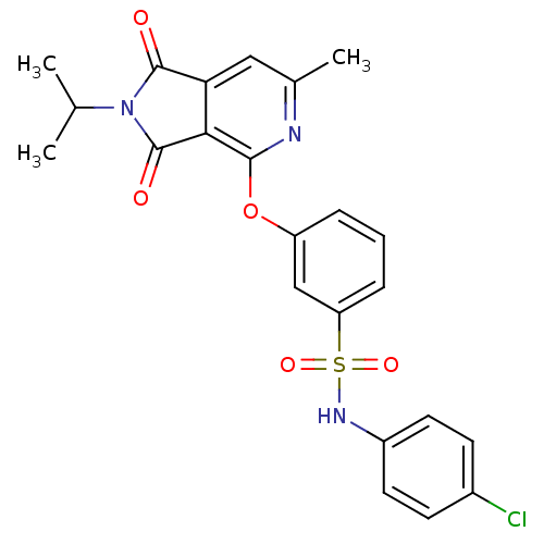Chemical structure of BindingDB Monomer ID 50445488