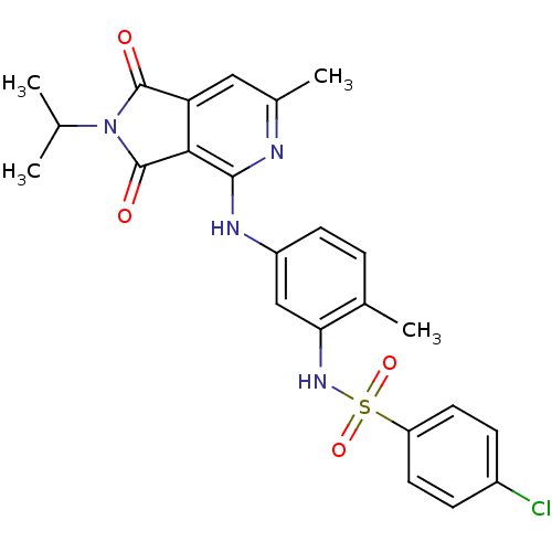 Chemical structure of BindingDB Monomer ID 50445489