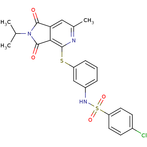 Chemical structure of BindingDB Monomer ID 50445491