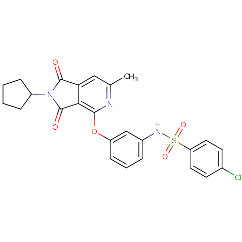 Chemical structure of BindingDB Monomer ID 50445493