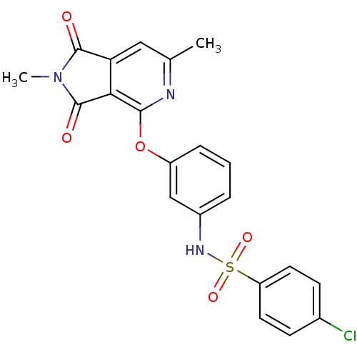 Chemical structure of BindingDB Monomer ID 50445496