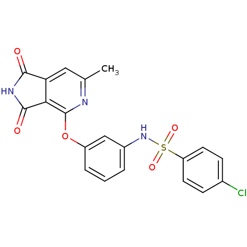 Chemical structure of BindingDB Monomer ID 50445497