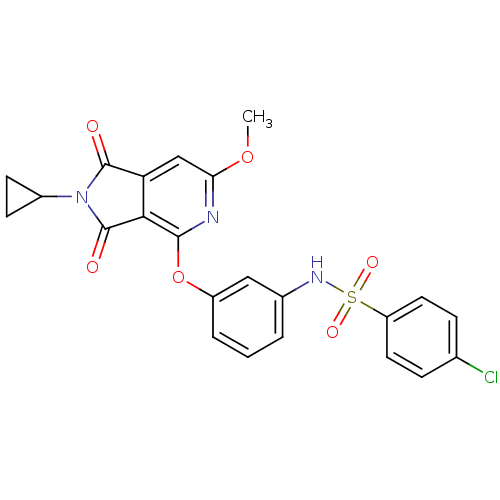 Chemical structure of BindingDB Monomer ID 50445499
