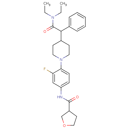 Chemical structure of BindingDB Monomer ID 50445636